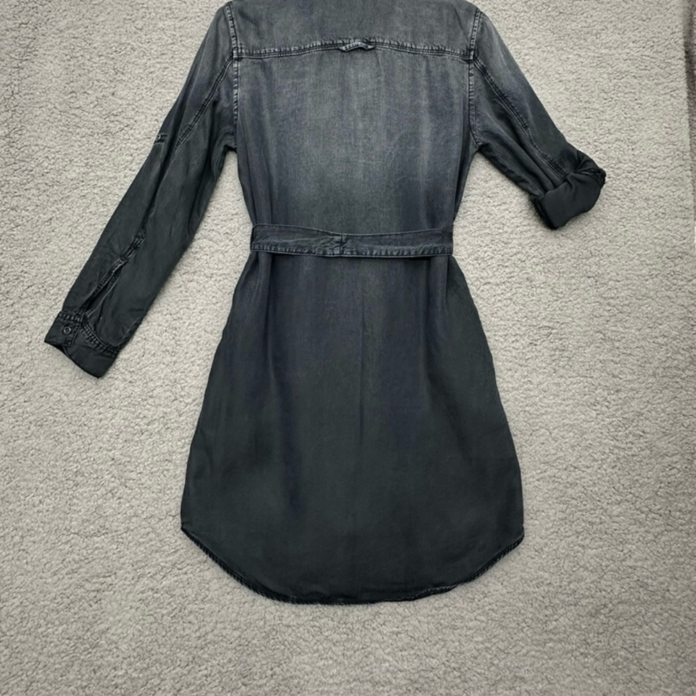 Velvet Heart Charcoal Long Sleeve Dress